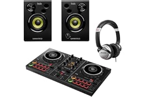 TONG YANG PIONEER DDJ200 SMART DJ CONTROLLER WITH MONITOR AND HEADPHONE BUNDLE