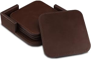 Londo OTTO386 OT-Coaster-PU-Premium-DarkBrown, Skóra, ciemny brąz