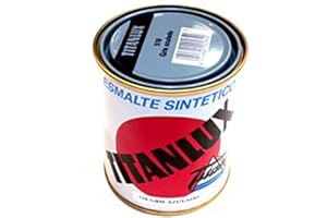 TITANLUX Titan 001051038 Esmalte Sintético, Gris Azulado, 375 ml
