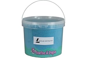 GT CATERING Zuckerwatte Zucker für Zuckerwatte-Maschine - Vanille- 5 Kg
