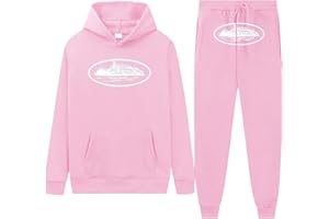 GENERIC Corteiz Survêtement, survêtement de sport, 2 pièces, sweat-shirt à capuche, pantalon de sport, pantalon de jogging, unisexe, respirant, décontracté, pour homme et femme