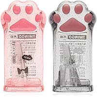 4 Temperamatite Con Serbatoio A Forma Di Zampa Di Gatto - Per Matite E Trucco, Multicolore - Foto 4