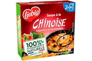 EPICERIE SALÉE LIEBIG - Soupe À La Chinoise Légumes Et Vermicelles Briques 2X30Cl - Lot De 4 - Offre Special