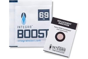 Integra Boost 2 Way Humidity Control Regulator Pack- 69% 8g Factory Wrapped for Cigars