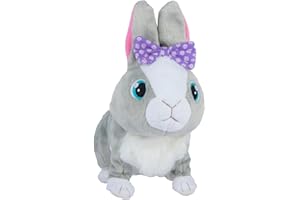 CLUB PETZ Betsy Hase | Interaktive Tierplüsch, die hoppelt und bewegt ihre Ohren, für Vielspass | Spielzeug, Plüsh für Mädchen und Jungen ab 18 Monaten