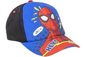 CERDÁ LIFE'S LITTLE MOMENTS Ensemble casquette et lunettes de soleil Spiderman - Bleu et rouge - Protection UV 400 et filtre catégorie 3 - Casquette enfant avec velcro ajustable - Produit Original Fabriqué en Espagne