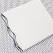 Oliver B Crib Skirt with Scalloped Trim, White/Navy