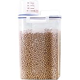 Fyfjur 2L Rice Storage Cereal Containers, Cereal Containers, Airtight Food Storage Container, Rice storage Dispenser Thicken
