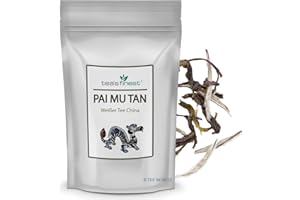 ‎TEA`S FINEST tea`s finest® Pai Mu Tan - Weißer Tee - Premium Qualität (100 Gramm)