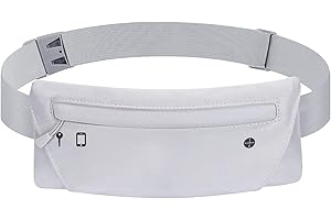 LHOEST Laufgürtel für Handytasche Joggen, Bauchtasche Herren Damen Sport, Elastischer Laufgürtel Handy, Lauftasche Jogging Tasche für Laufen Joggen Zubehör Running Belt (Grau)
