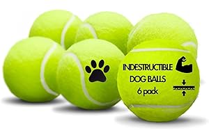 ‎BIG GAME HUNTERS Big Game Hunters Hunde-Tennisball, doppelt stark, unzerstörbar, ideal für Aggressive Kauer