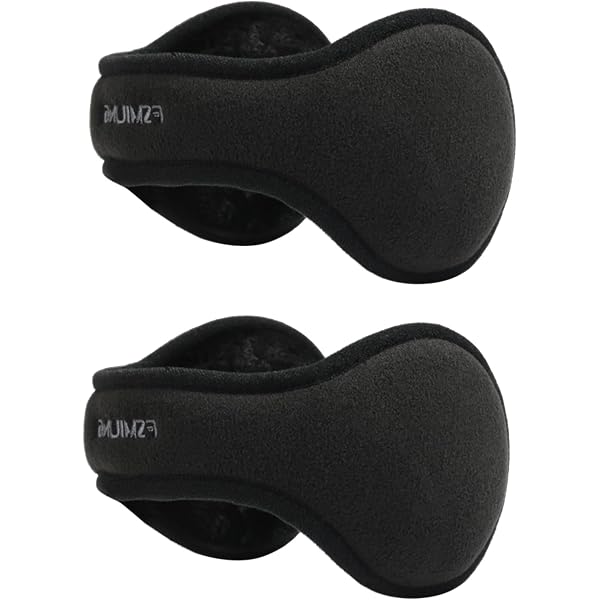 Cache-Oreilles Chauffants 3 Températures - Pliables, Auto-Off, Pour Sport Hiver