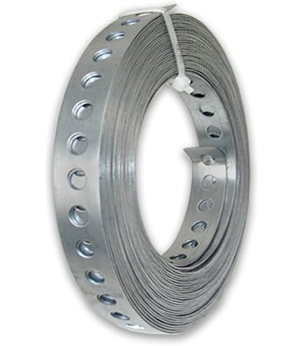 Montageband 10 meter gegolfd 12 x 0,7 verzinkt
