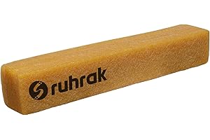Sruhrak 50mm x 50mm x 300mm Abrasive Cleaning Stick for Sanding Belts & Sanding Discs | Natural Rubber Build | A Must Have Sandpaper Cleaning Block
