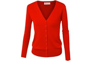 GOTHDEN Cardigan Primaverile con Bottoni, da Donna, Essenziale
