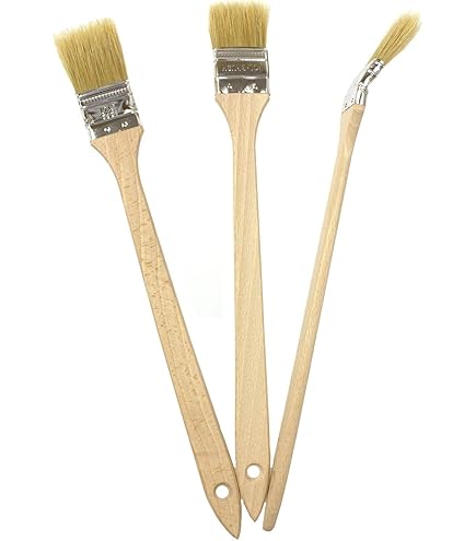 ROTIX -93021 12 Pennelli Ad Anello 20 Mm Misura 2 Pennello Rotondo Per Verniciatura, Setole Chiare - Foto 13