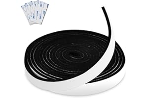 KitchenRaku Grill Gasket for Smokers - 180 x 7/8 Inches Self Stick Black Seal Smoker Gasket High Temp BBQ Grill Smoker Replacement Parts