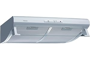 TEKA Campana Extractora Integrada 60 cm, 1 Motor, 3 Velocidades, 2 Lámparas LED, Recirculación, Blanca, C 6310