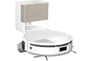 iRobot Roomba MAX 705 Combo con Base AutoWash multifunción y Agua Caliente, Rodillo de fregado PowerSpin Extensible, Cubierta Protectora, cepillos Dobles, fregado y Secado con Calor, LiDAR 3D con IA_B