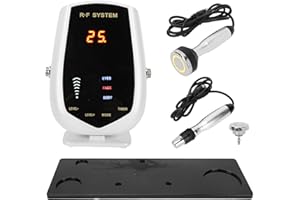 CRYFOKT Macchina Facciale 3 in 1 Macchina per il Rafforzamento Della Pelle del Viso e del Corpo a Radiofrequenza RF per la Pelle Che Stringe il Sollevamento Della Pelle Rimozione Antirughe(#3)