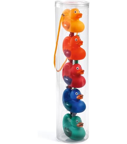 Jouet Famille Canard Ecoiffier - Pêche Aux Canards Avec Canne Et épuisette, Pour Le Bain Et Jeux D'eau, Fabriqué En France, Dès 18 Mois