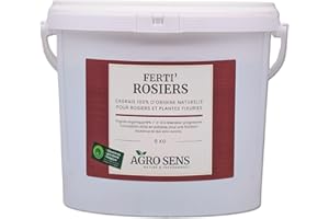 Engrais rosiers et arbustes à fleurs - Agro Sens - Seau 8 kg