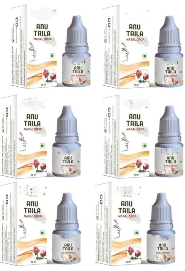 Sri Sri Tattva Anu Taila -10Ml-Pack of 6 : Amazon.in: Health