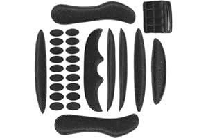 BOPRKTM Universal para Casco para Bicicleta Almohadillas Casco Bicicleta Casco Anticolisión Protecciónde Esponja Juegos de Almohadillas de Espuma Almohadillas Casco Bicicleta Casco Acolchado Kit