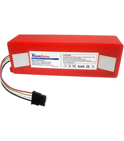 Batteria 14.4V 6500mAh Per Xiaomi Roborock S6, S50, S51, S55 E Mijia 1a/2a Gen – Sostituisce BRR-2P4S-5200S