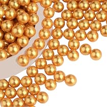 100 Perles Rondes Acrylique Blanc Nacré 8mm - Sans Trou, Pour Créations, Décoration, DIY