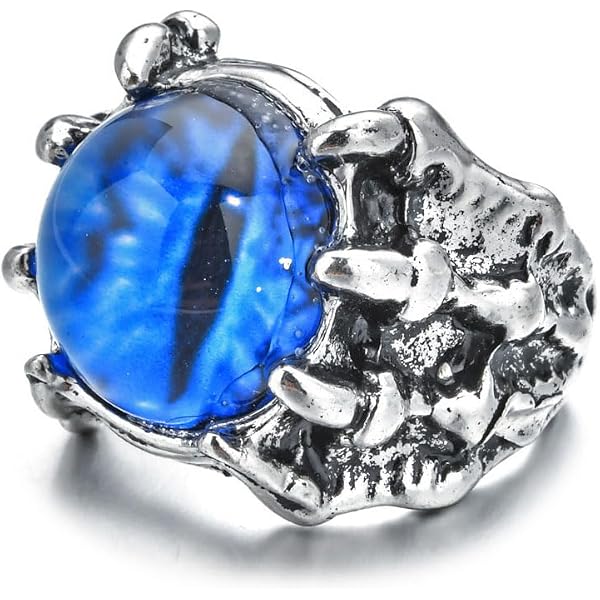 Bague Vintage Serpent En Acier Titane Pour Homme - Style Unique Argent, Or Ou Noir, Tailles 6 à 13