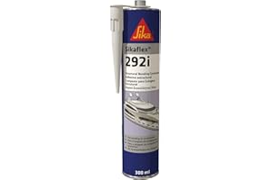 SIKA - Colle-mastic marine à usage polyvalent - Sikaflex 292i, Blanc - Assemblage structural en construction navale - Sans solvants - Conforme aux normes IMO - Peignable - 300ml