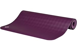 Bodhi Tapis de Yoga ECOPRO 4 mm d'épaisseur, adhérence extrême, 100% Caoutchouc, Disponible en Taille Standard (185 x 60 cm) ou XL (200 x 60 cm)