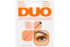 DUO Ardell - Colle à appliquer au pinceau pour bande de faux cils - Teinte foncée - 5 g