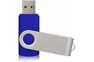 JMR USB Flash Drive Memory Stick Fold Storage USB (8GB, Blue)