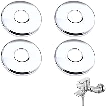 Rosette Per Rubinetto In Acciaio Inox - 4 Pezzi Ø23mm, Autoadesive, Anti-Ruggine Per Copertura Fori - Foto 6