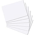 BCreativetolearn A4 White Card 50 Sheets 180gsm Pack Smooth Thin White Card for Drawing, Display Mounting, Card Making, Painting & Printing, Cardstock Photocopier Copying