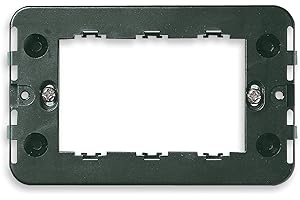 Vimar 0R08531.S Serie 8000 Spezialhalterung 3M mit Schrauben für rechteckige Einbauboxen