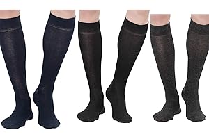 CALZE COLLEGE Infinity 9 o 6 paia Calze Lunghe Uomo Cotone Filo di Scozia Elasticizzato