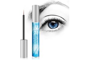 PAPOIYA Wimpernserum Ohne Hormone, Wimpernwachstumsserum, Lash Serum Augenbrauenverstärker und Wimpernserum Lashes Wimpern Serum für längeres, dickeres, volleres, stärkeres Wachstum vegan