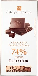 il Viaggiator Goloso Cioccolato Fondente Extra Ecuador 100g