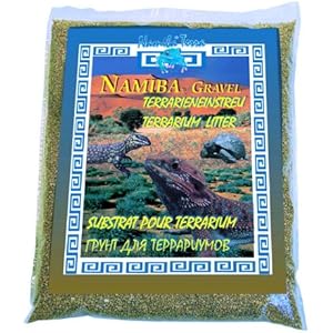 Namiba Terra 0100 Gravel Savannah, Terrarieneinstreu, 1.0-3.0 mm, 4 L, 5 Kg, gelb