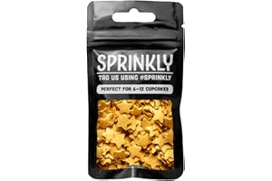 SPRINKLY - Glimmer Stars - Gold (Jumbo) - 25g