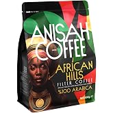 Anisah Coffee African Hills &Ouml;ğ&uuml;t&uuml;lm&uuml;ş Filtre Kahve 500gr Doğu Afrika Blendi Medium Roast%100 Arabica