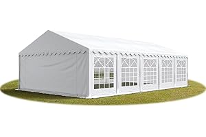 TOOLPORT 6x10 m Tente de réception/Barnum Blanc Toile de Haute qualité PVC 700 N