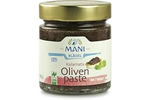 MANI BLÄUEL MANI Kalamata Olivenpaste, bio, NL Fair 6 x 180 gr