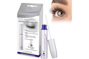 Foreverup Eyelash Growth Serum, Eyelash Enhancing Serum, Eyelash Growth Serum Natural Eyelash Serum and Enhancer for Thicker Lashes and Grow Lashes Faster, Longer, Fuller - 3mL