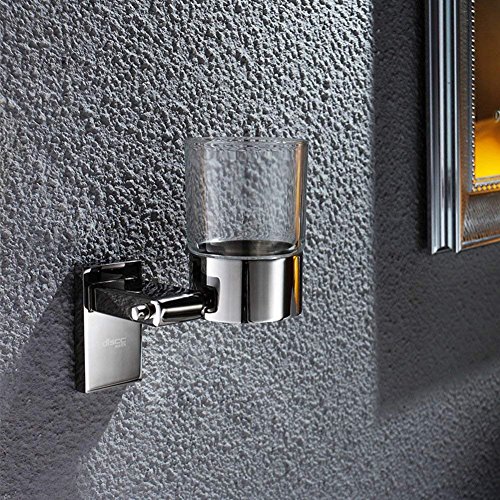 Preisvergleich Produktbild NAERFB Mode Edelstahl Bad Becherhalter / Badezimmer Zubehör / Zahnbürste Mundspülung Single Becherhalter