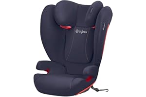 CYBEX Silver Seggiolino auto per bambini Solution B-Fix, Per auto con e senza ISOFIX, Gruppo 2/3 (15-36 kg), Da circa 3 fino a 12 anni, Bay Blue