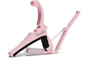 Fender x Kyser Quick-Change Electric Guitar Capo (Shell Pink)